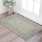 Edge Collections - 2' X 3' - Gray - Southwestern Hand Hooked Area Rug for Cozy Spaces - 1 Piece